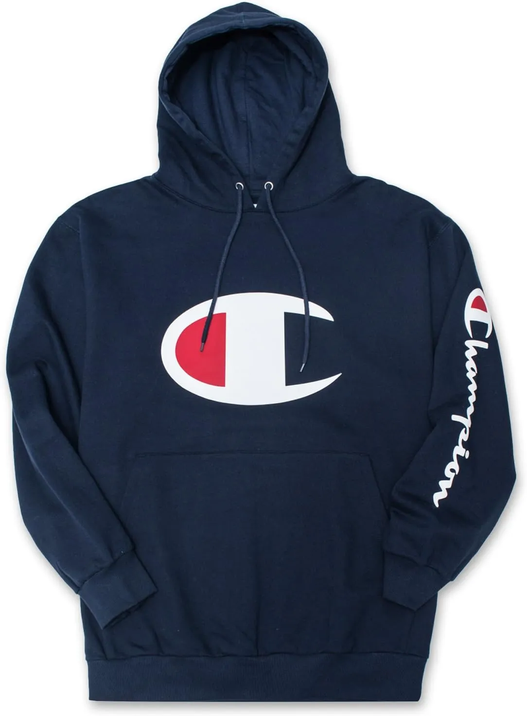 Champion Hoodie for Men Big And Tall Mens Oversized Pullover Fleece Sweatshirt