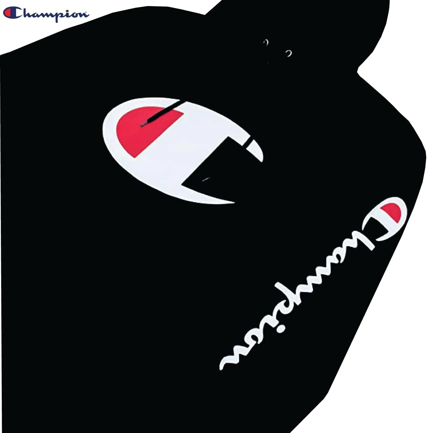 Champion Hoodie for Men Big And Tall Mens Oversized Pullover Fleece Sweatshirt