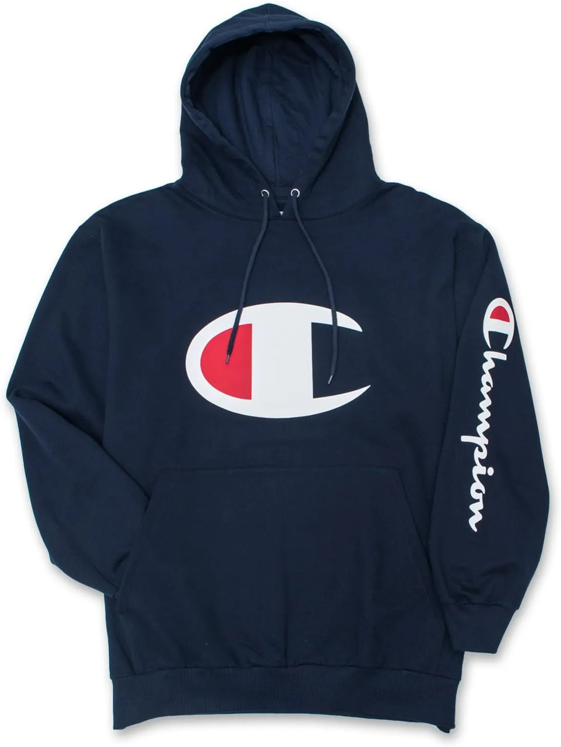 Champion Hoodie for Men Big And Tall Mens Oversized Pullover Fleece Sweatshirt