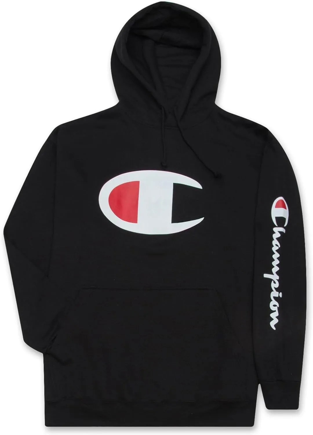 Champion Hoodie for Men Big And Tall Mens Oversized Pullover Fleece Sweatshirt