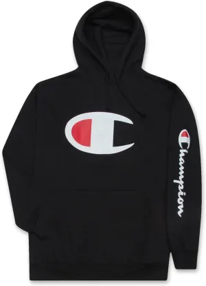 Champion Hoodie for Men Big And Tall Mens Oversized Pullover Fleece Sweatshirt