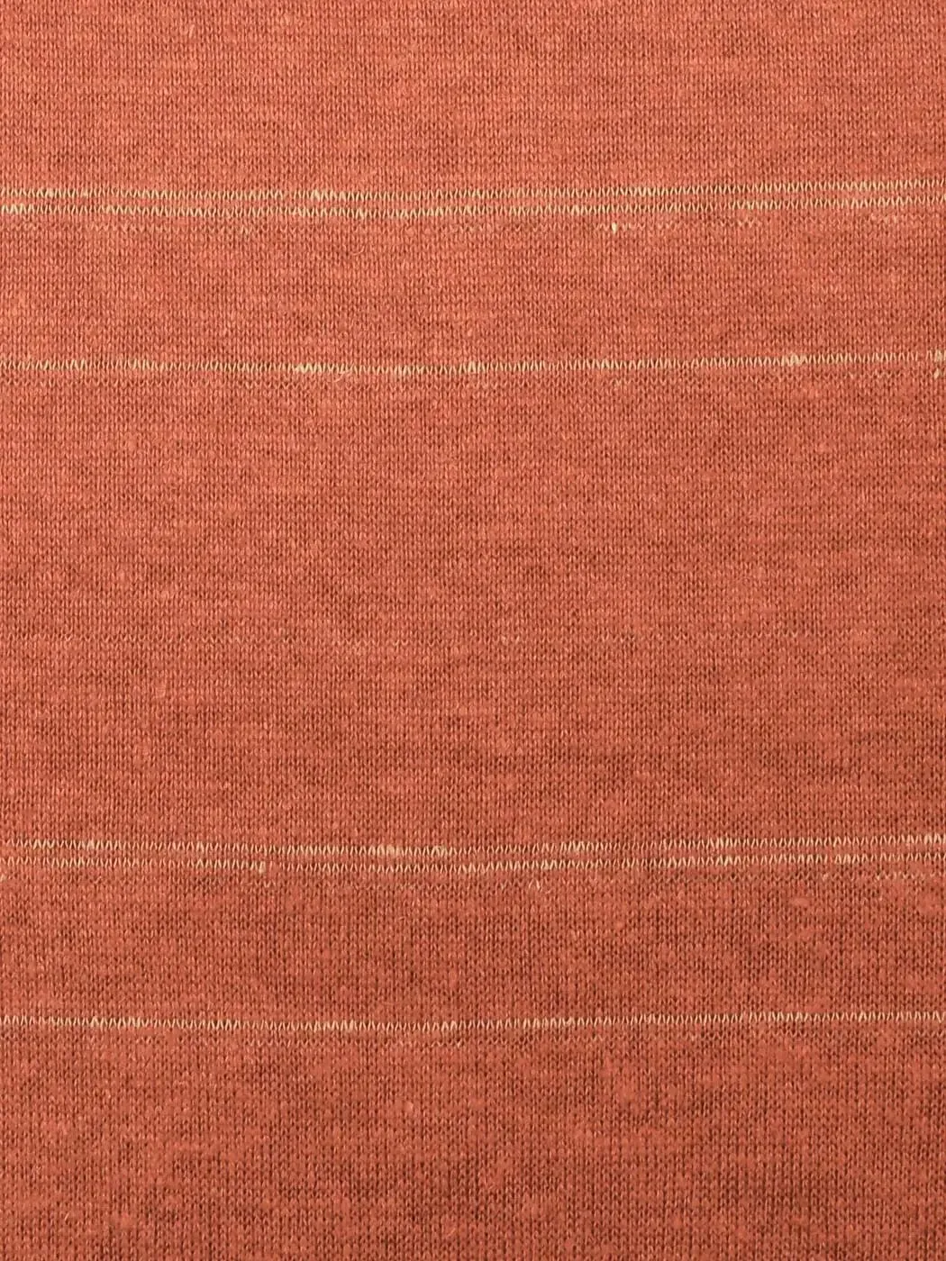 Hemp, Recycled Poly & Tencel Mid-Weight Yarn Dyed Stripe Jersey Fabric  ( KJ21/2E862C )