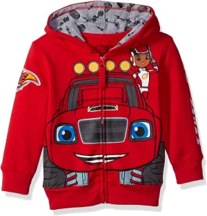 Nickelodeon Boys' Toddler Monster Machines Lets Blaze Hoodie