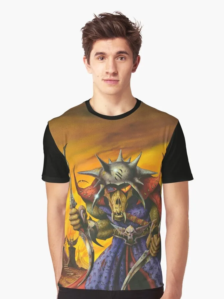 "No Means of Escape" Heavy Metal Graphic T-Shirt