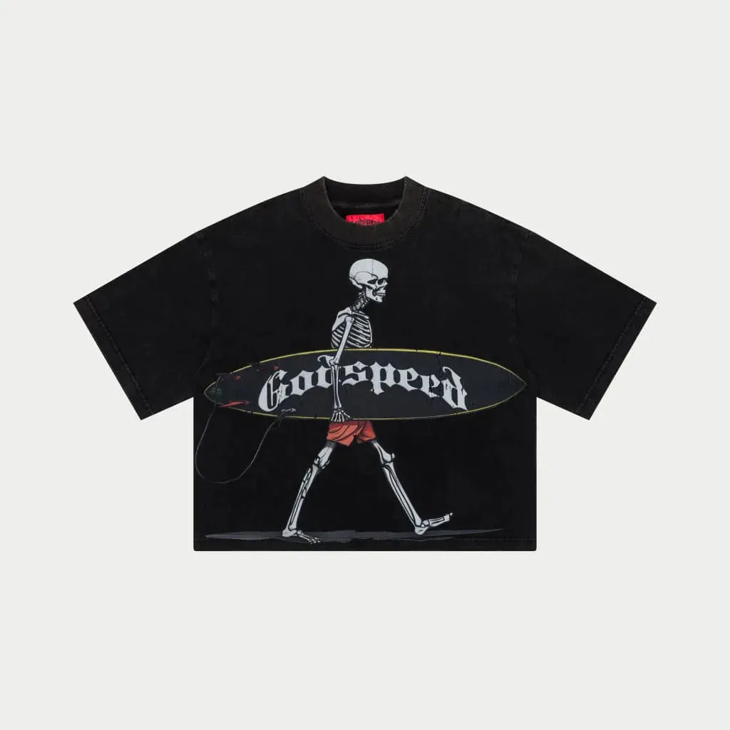 Surf Day T-Shirt (Black) - GO003TEE