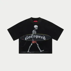 Surf Day T-Shirt (Black) - GO003TEE