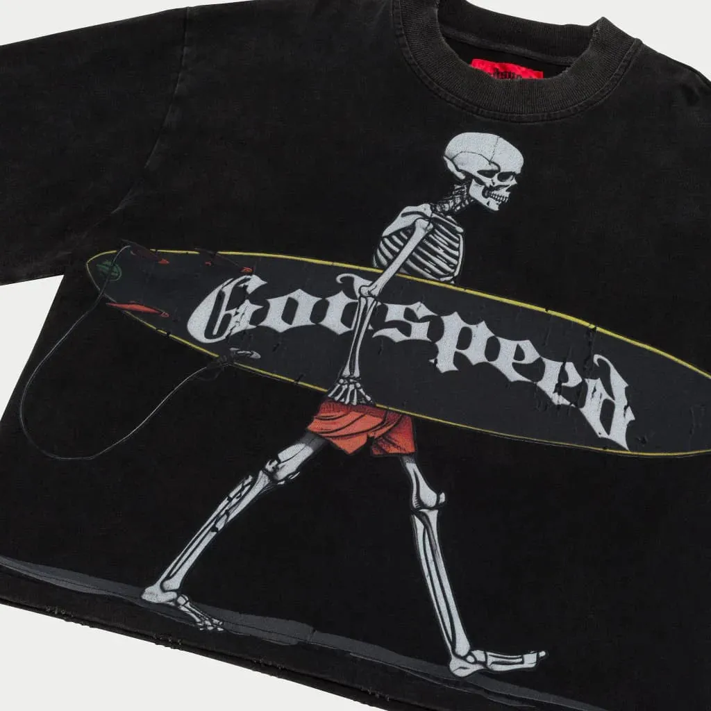 Surf Day T-Shirt (Black) - GO003TEE