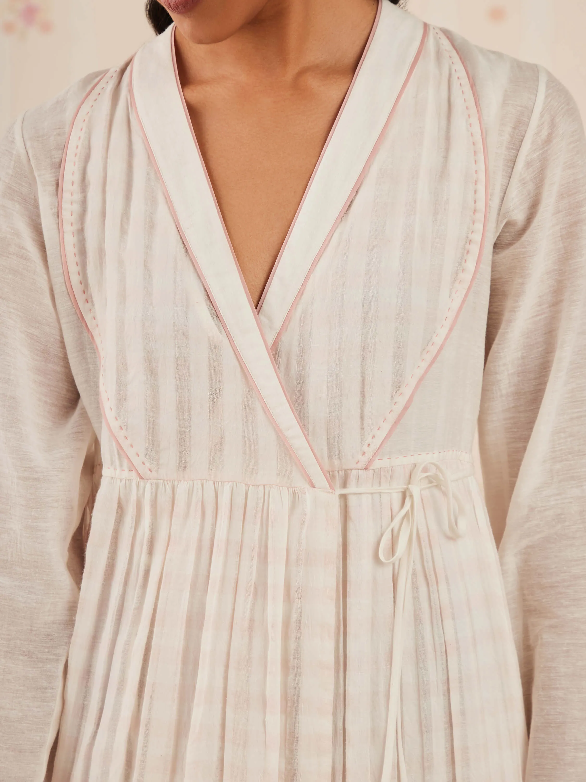 Sweet Serenity Wrap Maxi Dress