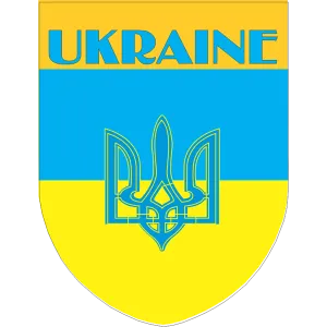 Ukraine Flag Shield Style